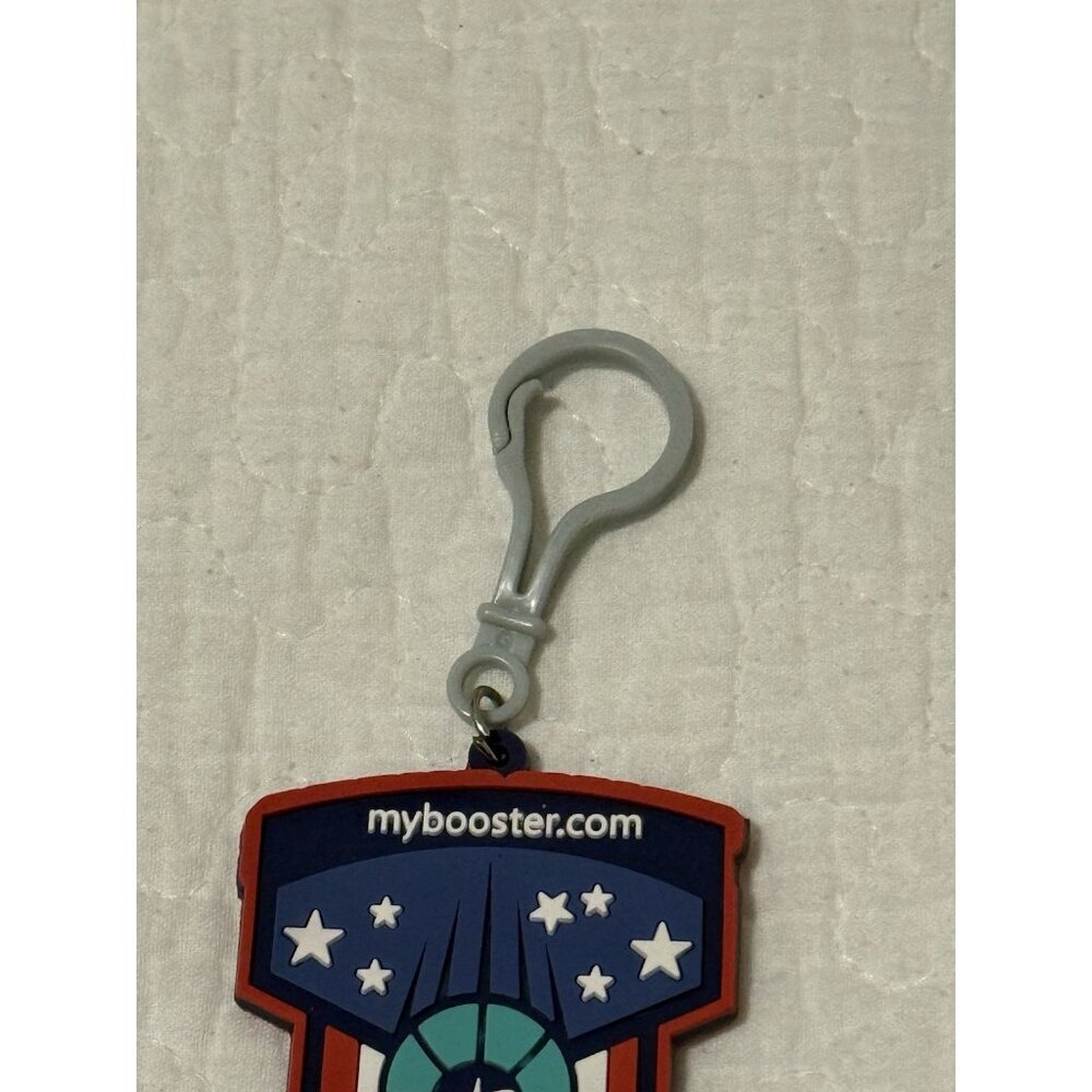 Trick Shots Dude Perfect KeyChain RARE Bag Backpack Keys Accessory Charm US Flag - Picture 3 of 4